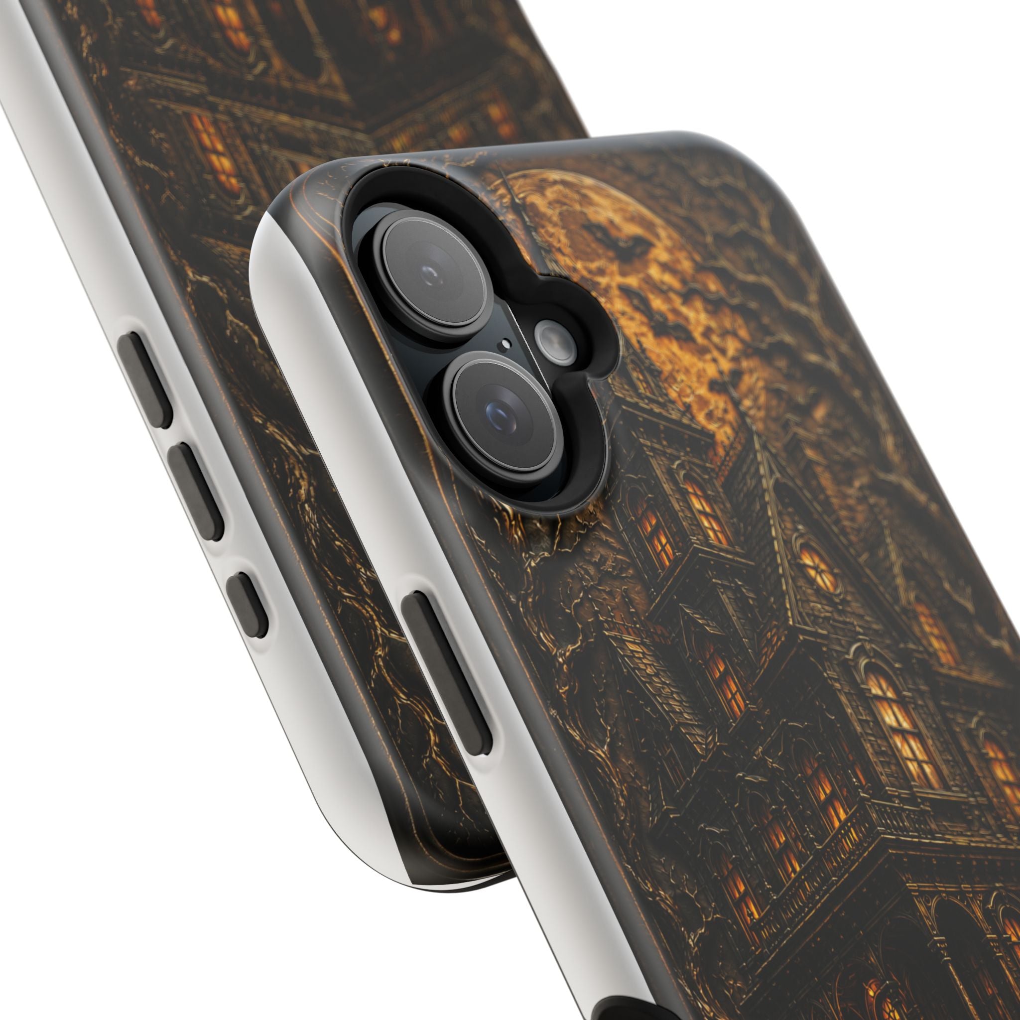 Casa Embrujada — Gothic Haunted House Phone Case | Crónicas del Miedo