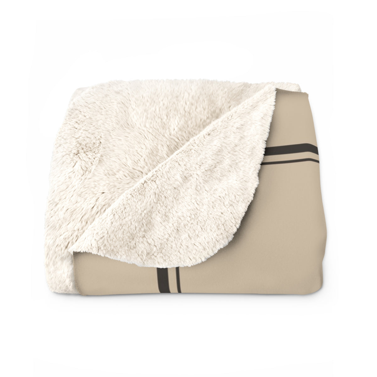 The Abyss Narrator Sherpa Fleece Blanket — True Crime & Mystery Throw, 50" × 60"