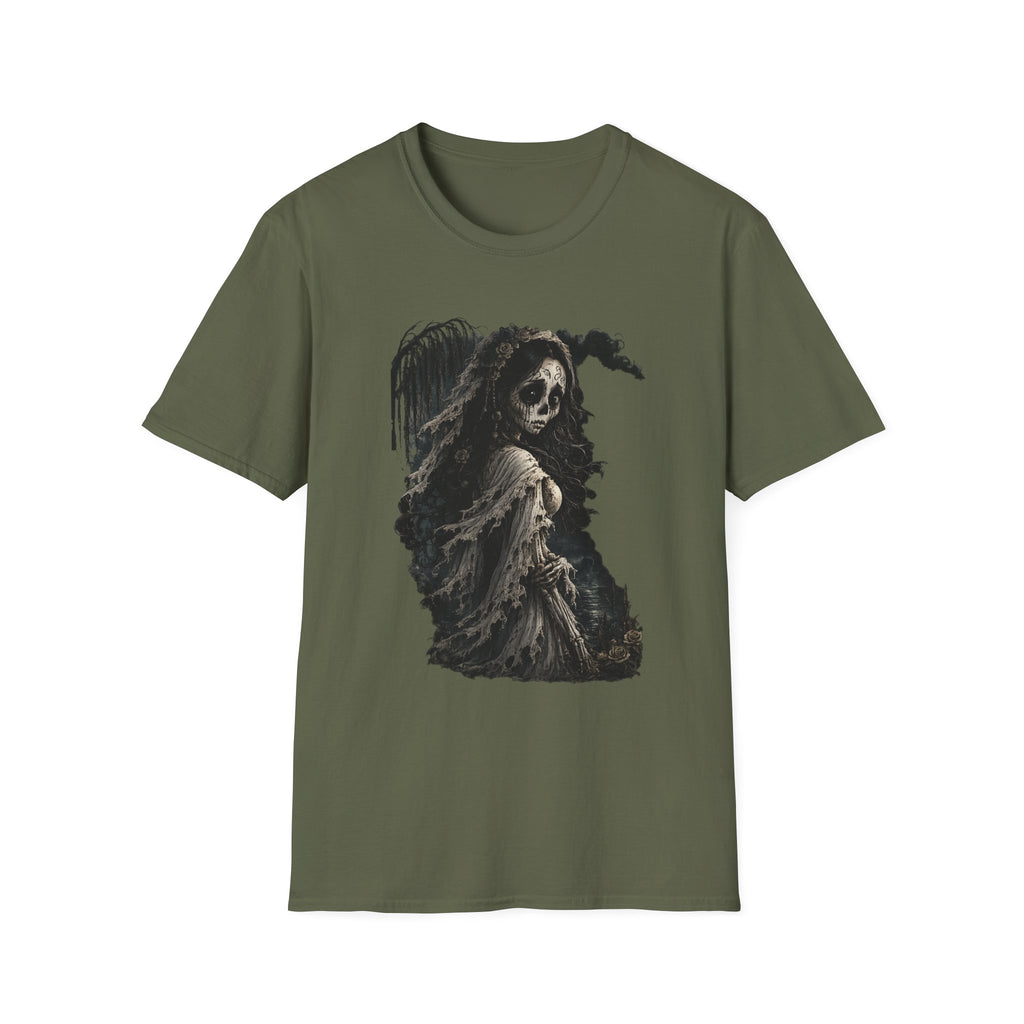 Playera La Llorona · Folclor Mexicano de Terror · Day of the Dead Mexican Horror Gothic Tee