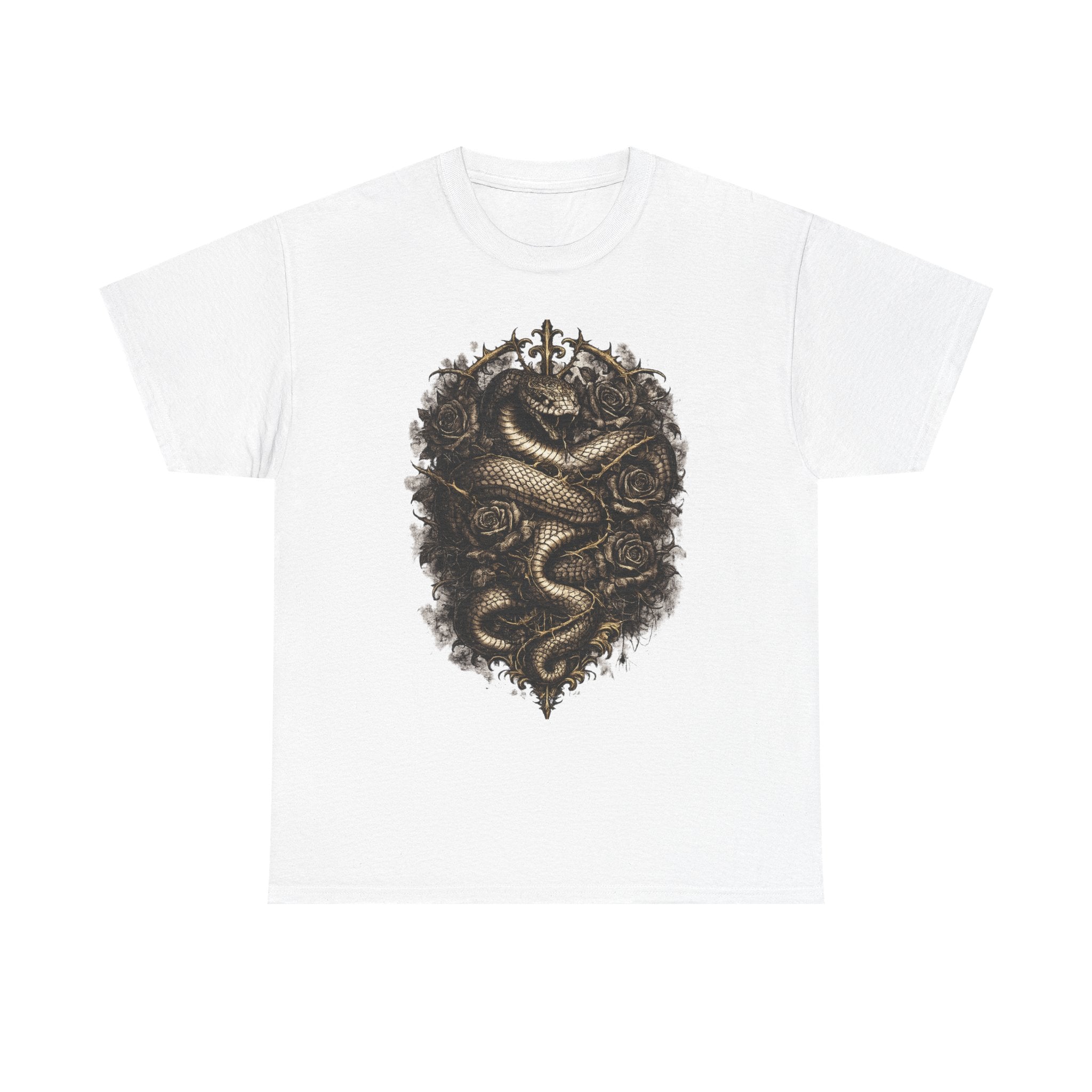 Playera Dark Serpent - Serpiente Oscura, gothic streetwear unisex - foto 1