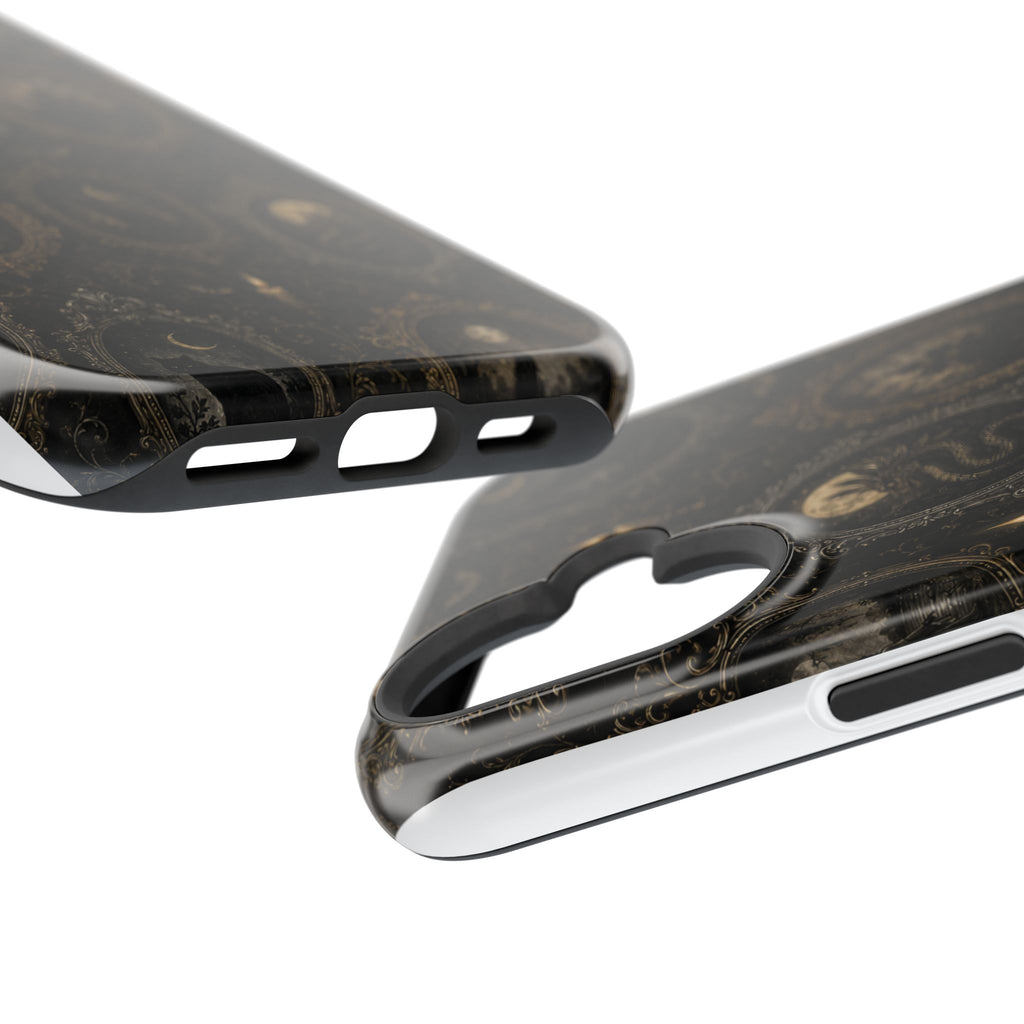 Funda de Celular Camafeo Gótico · Resistente a Impactos con Cierre Magnético