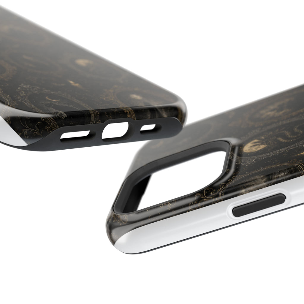 Funda de Celular Camafeo Gótico · Resistente a Impactos con Cierre Magnético