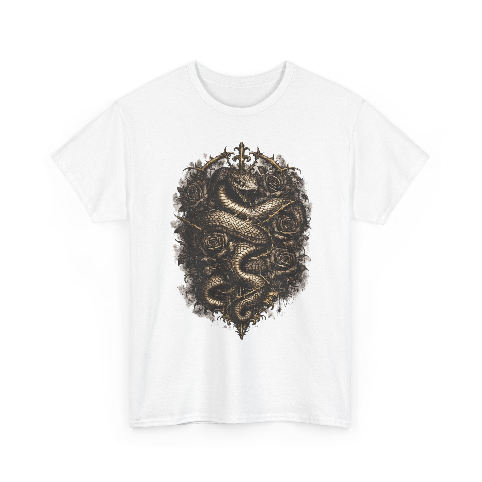 Playera Dark Serpent - Serpiente Oscura, gothic streetwear unisex - foto 5