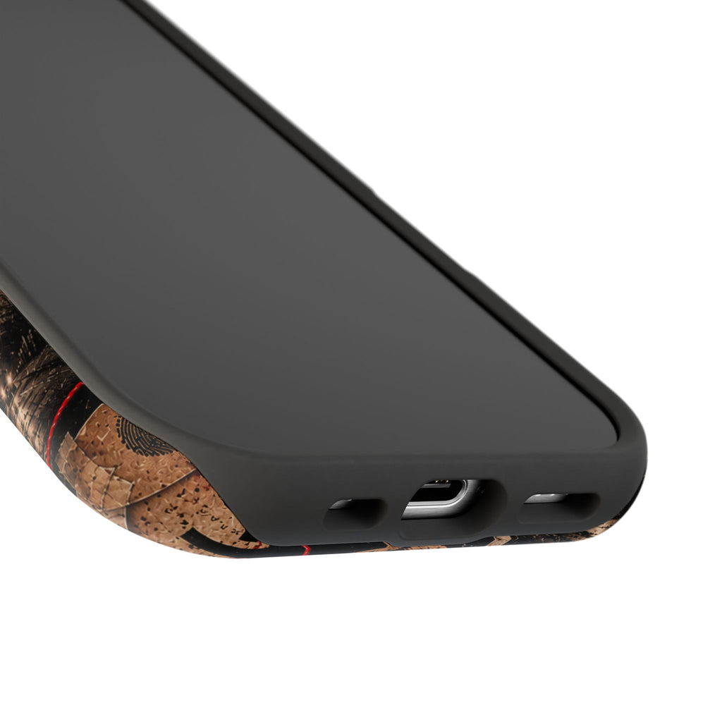 The Abyss Narrator Phone Case — True Crime Cold Case Evidence Board Design, Magnetic MagSafe Tough Case for iPhone & Samsung