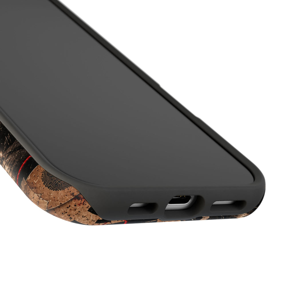 The Abyss Narrator Phone Case — True Crime Cold Case Evidence Board Design, Magnetic MagSafe Tough Case for iPhone & Samsung