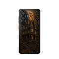 Casa Embrujada — Gothic Haunted House Phone Case | Crónicas del Miedo