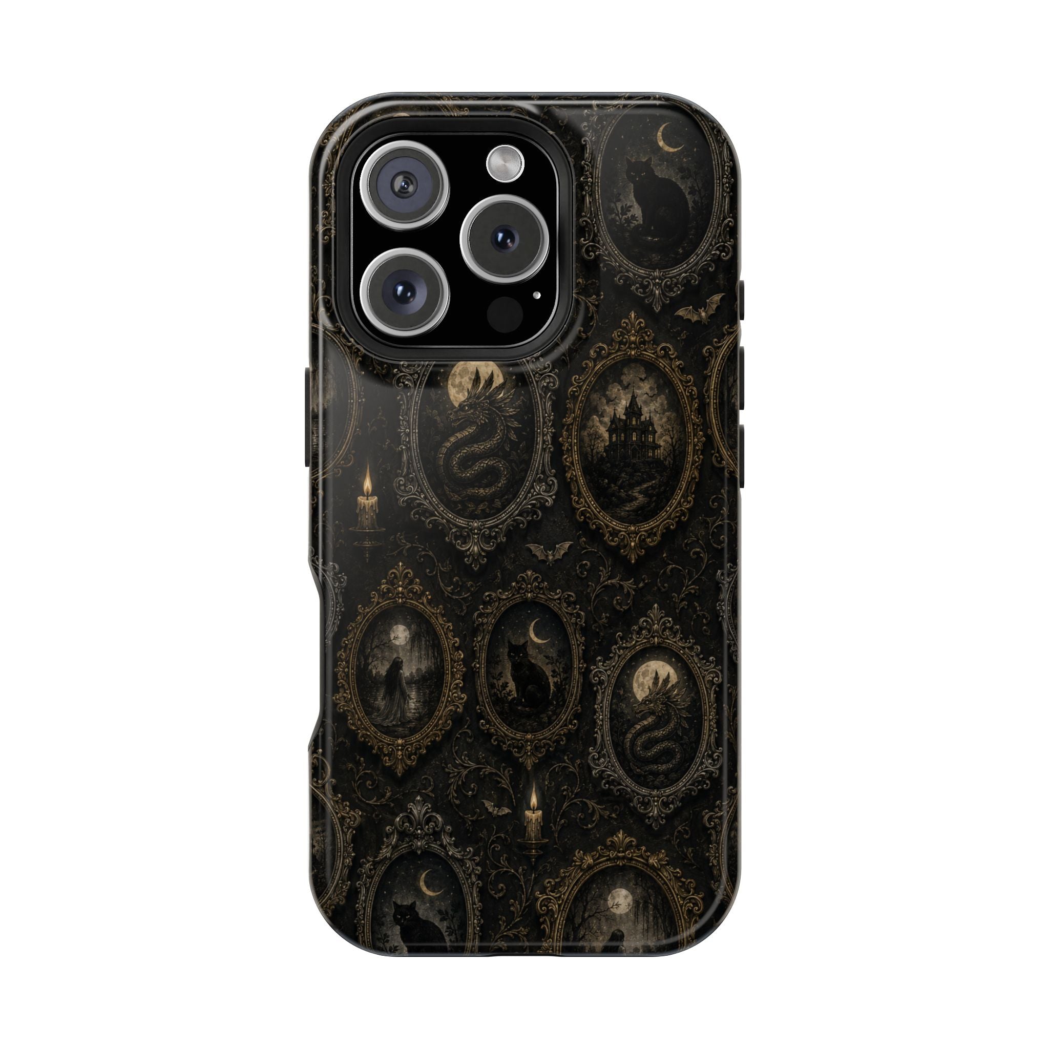 Gothic Cameo magnetic impact-resistant phone case - foto 5
