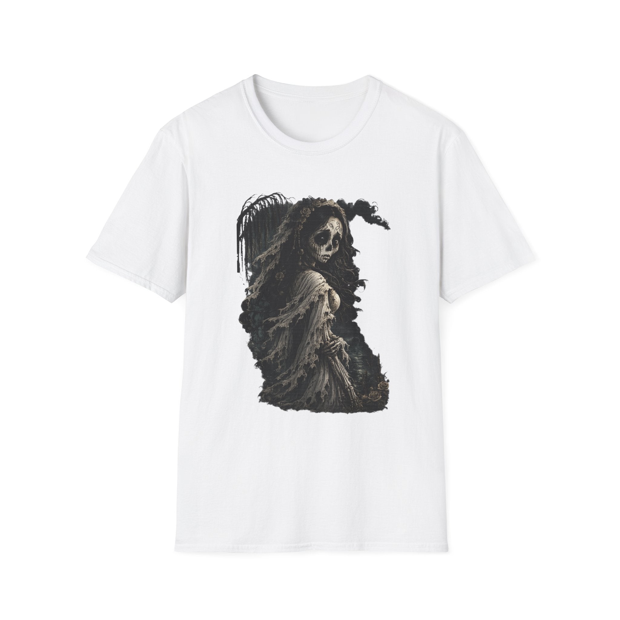 Playera La Llorona · Folclor Mexicano de Terror · Day of the Dead Mexican Horror Gothic Tee