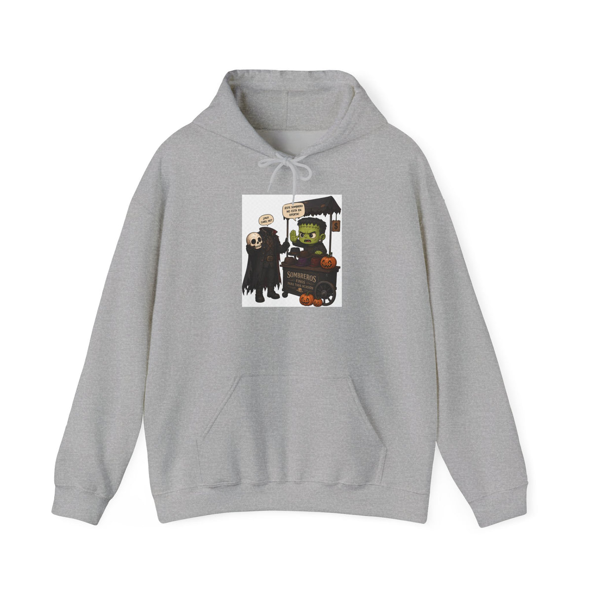 Frankenstein & Grim Reaper Hoodie · Halloween