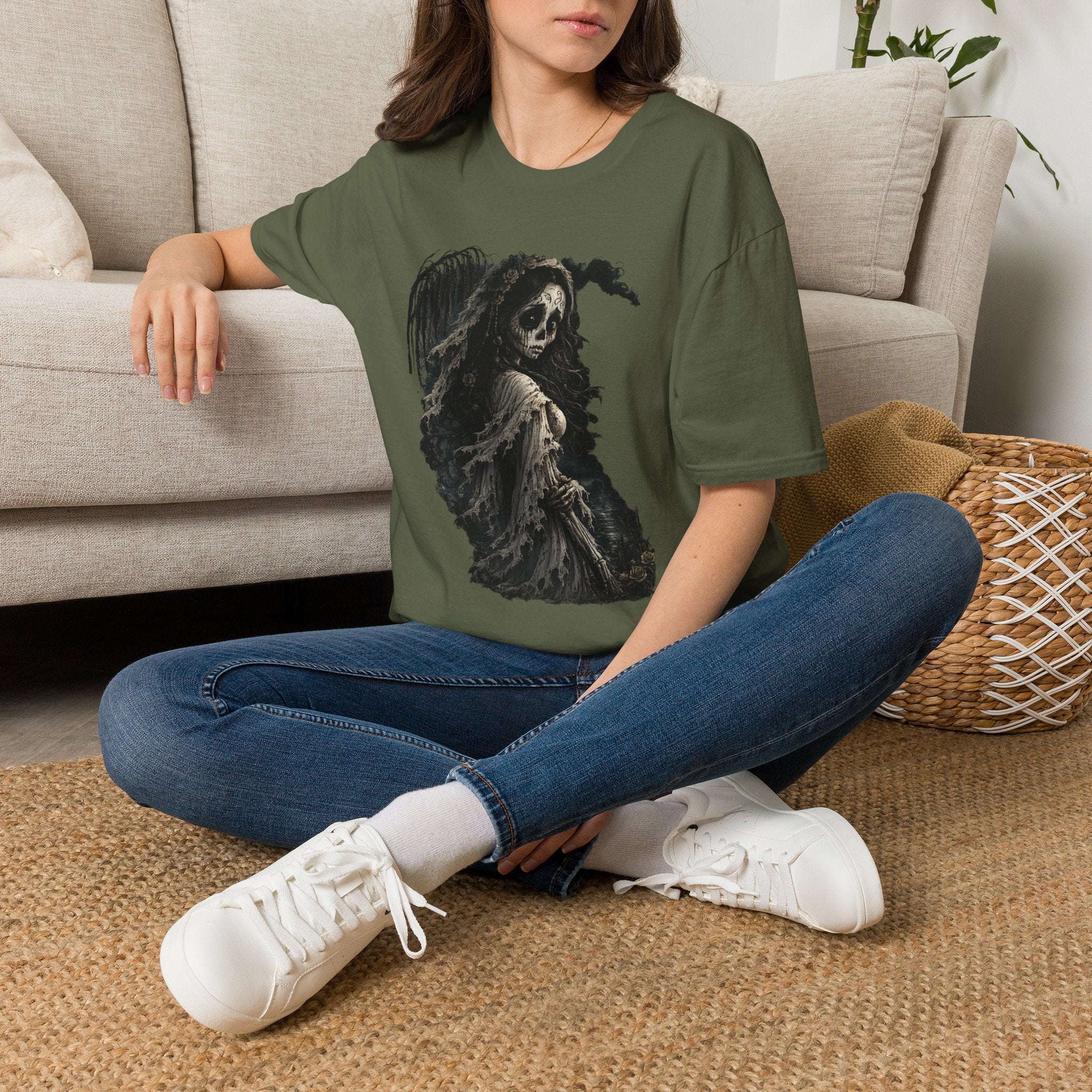 Playera La Llorona · Folclor Mexicano de Terror · Day of the Dead Mexican Horror Gothic Tee