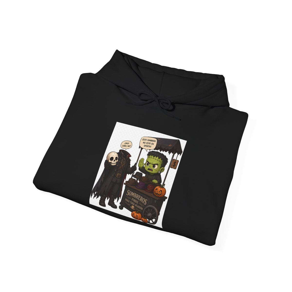 Frankenstein & Grim Reaper Hoodie · Halloween