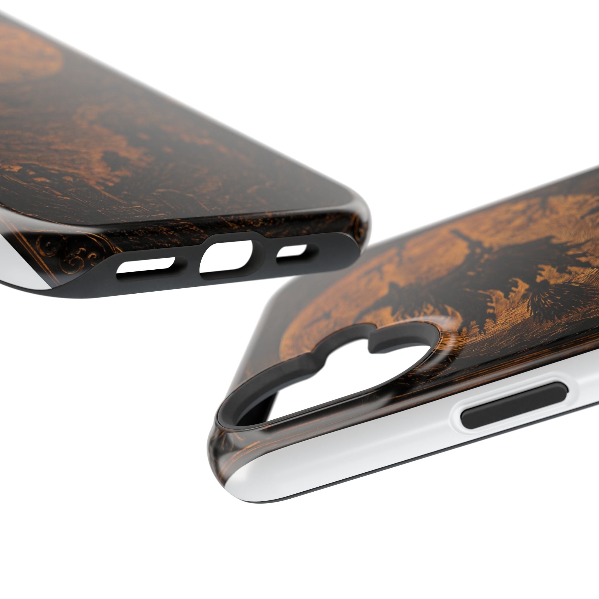 Funda de Celular Cuervo y Luna · Halloween Gótico · Magnética Resistente a Impactos