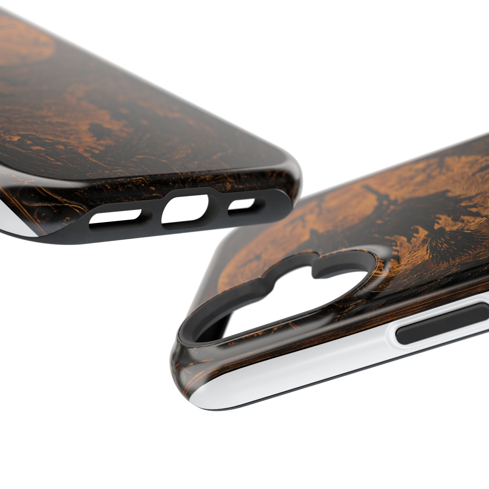 Funda de Celular Cuervo y Luna · Halloween Gótico · Magnética Resistente a Impactos