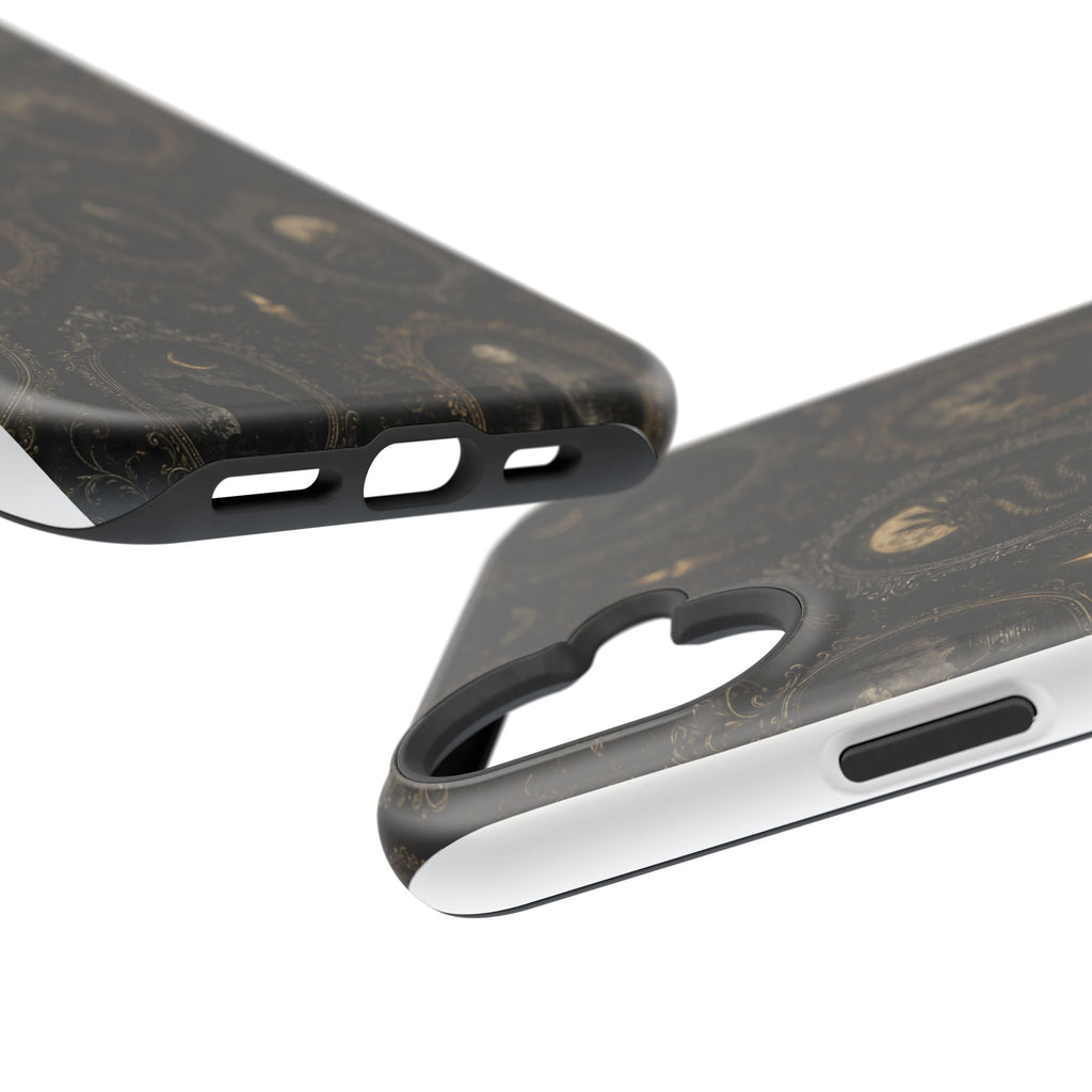 Funda de Celular Camafeo Gótico · Resistente a Impactos con Cierre Magnético