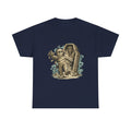 Playera Momia Ancestral · Vendas y Sarcófago de Otro Tiempo · Cute Cartoon Mummy Sarcophagus Halloween Tee