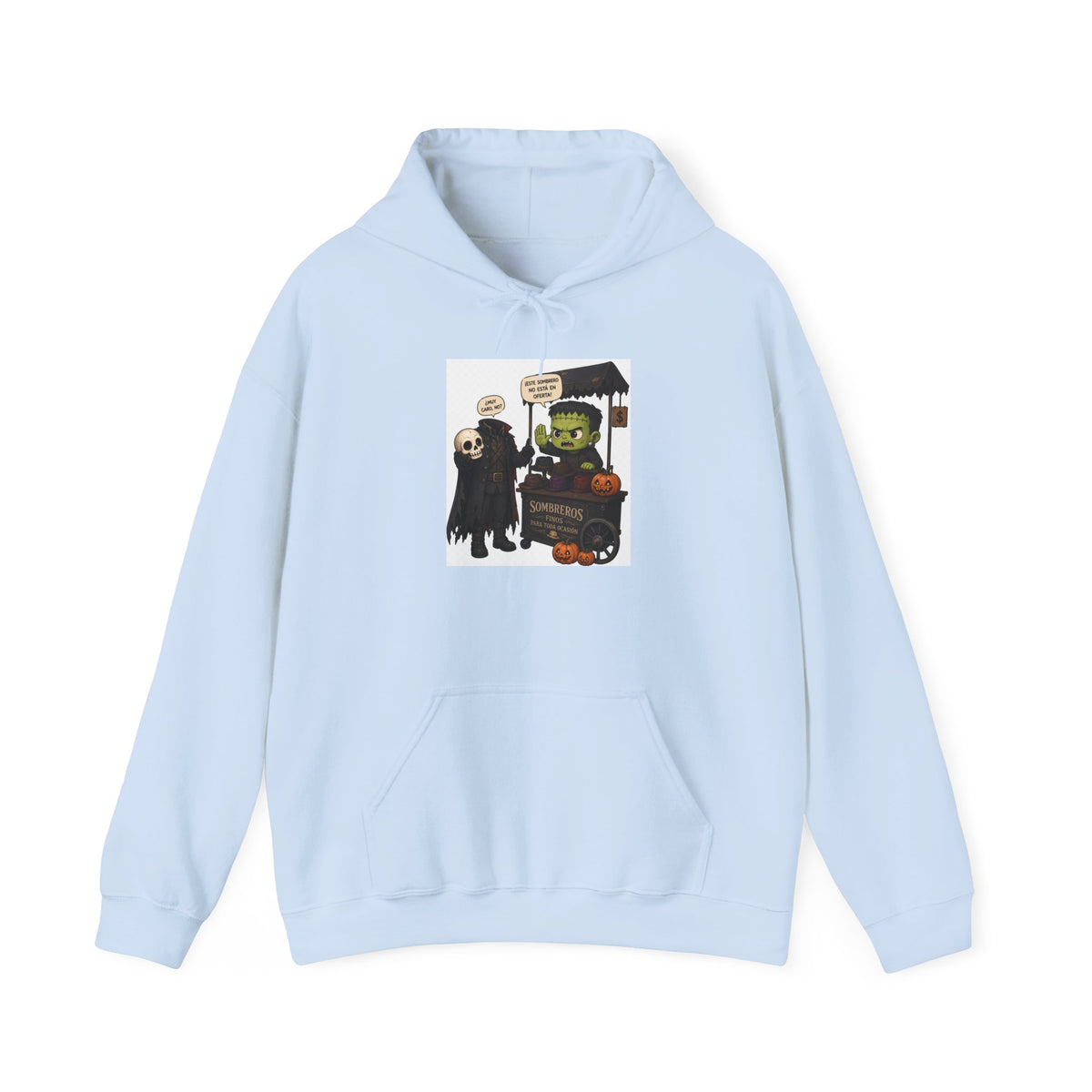 Frankenstein & Grim Reaper Hoodie · Halloween