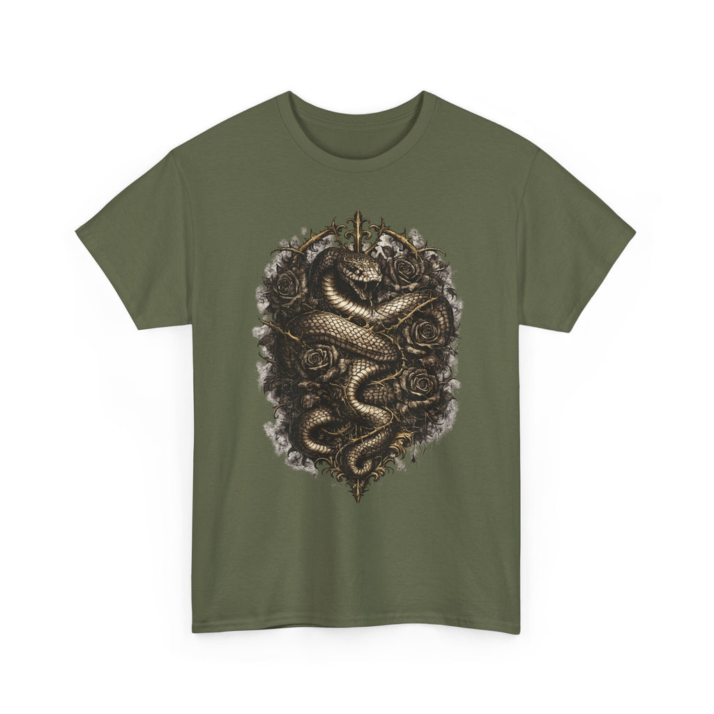 Playera Dark Serpent · Serpiente Oscura · Gothic Alternative Streetwear Unisex Tee