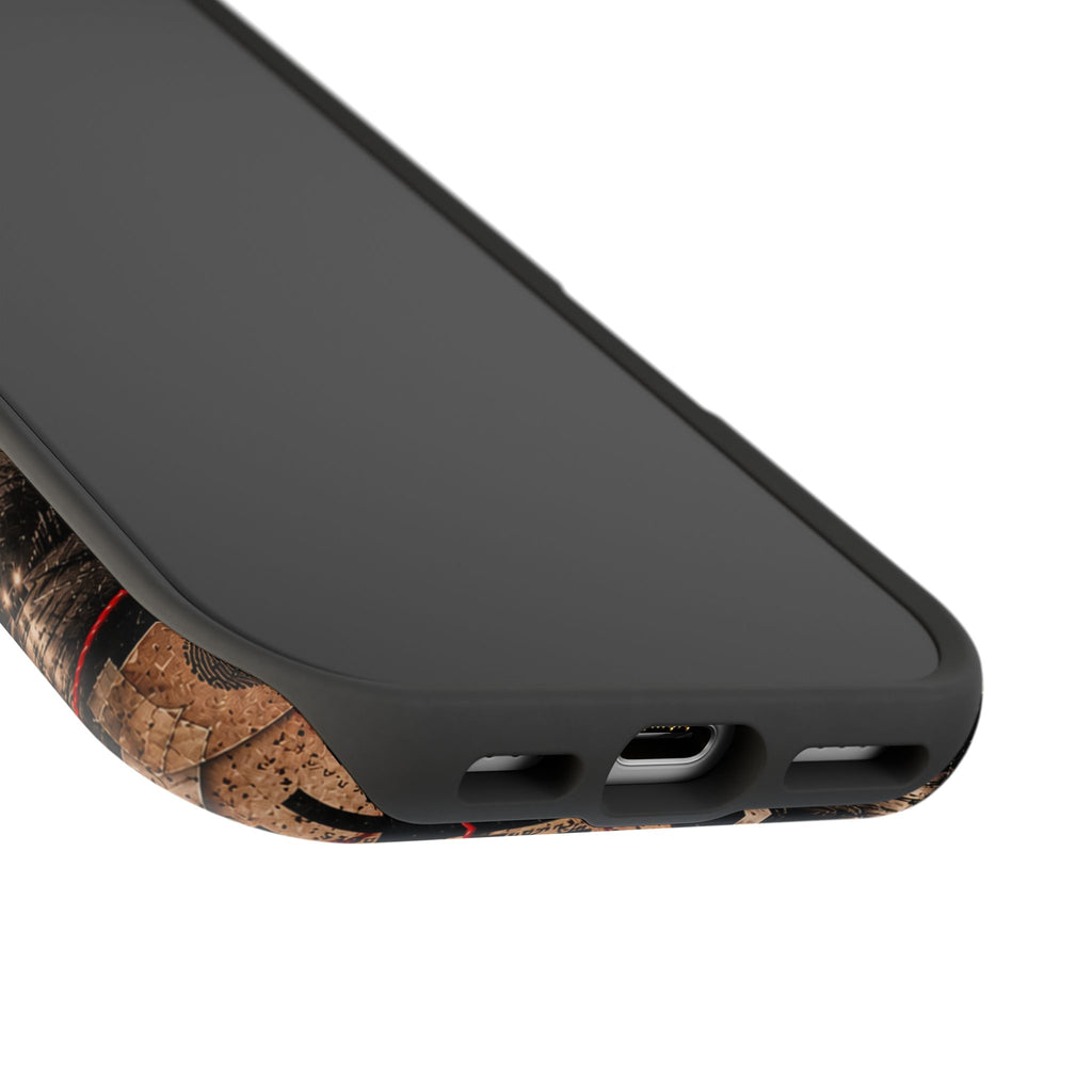 The Abyss Narrator Phone Case — True Crime Cold Case Evidence Board Design, Magnetic MagSafe Tough Case for iPhone & Samsung