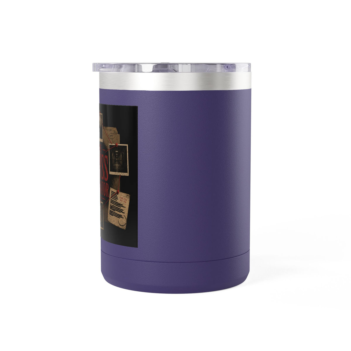 Cold Case Files Insulated Coffee Mug – The Abyss Narrator True Crime Tumbler, 15oz