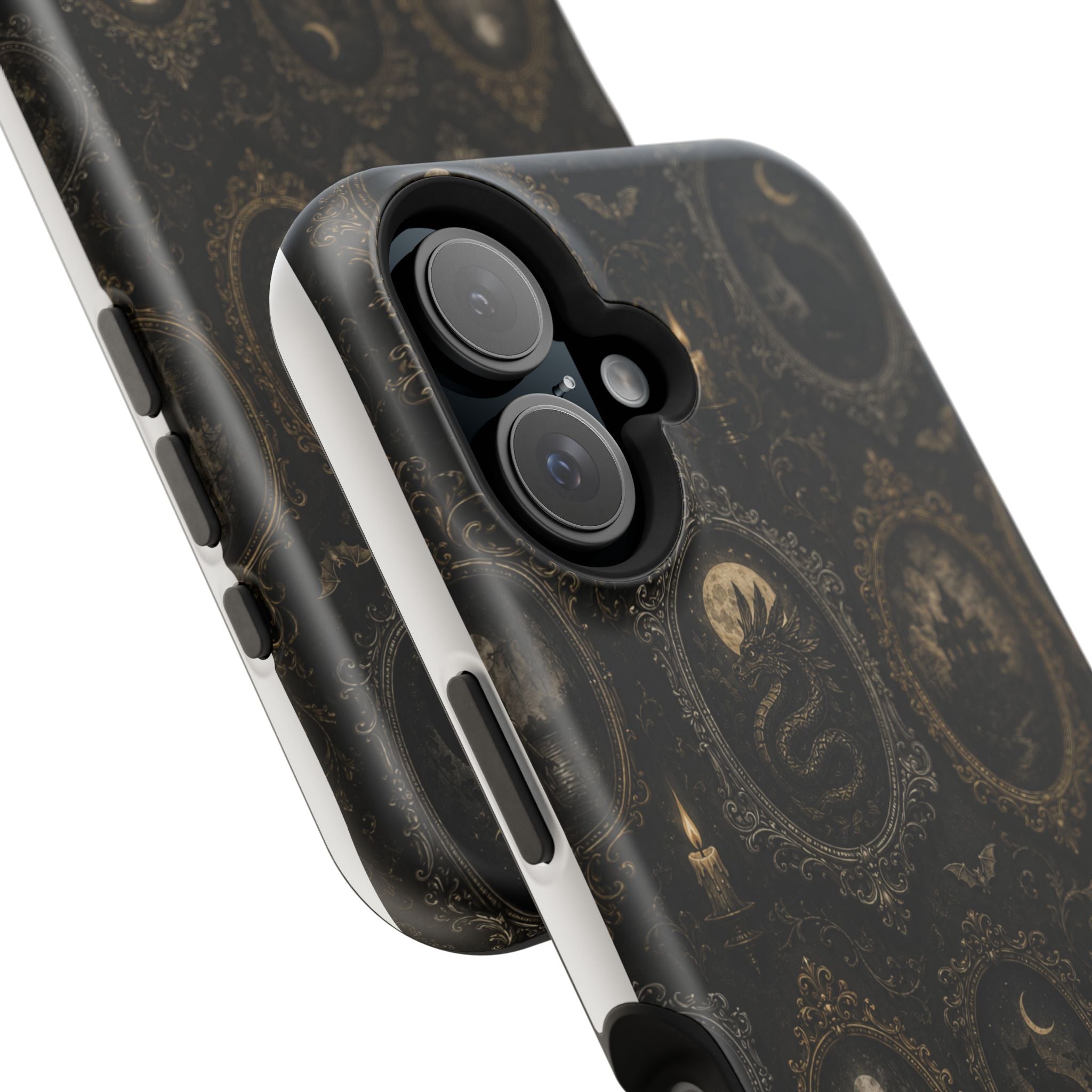 Funda de Celular Camafeo Gótico · Resistente a Impactos con Cierre Magnético