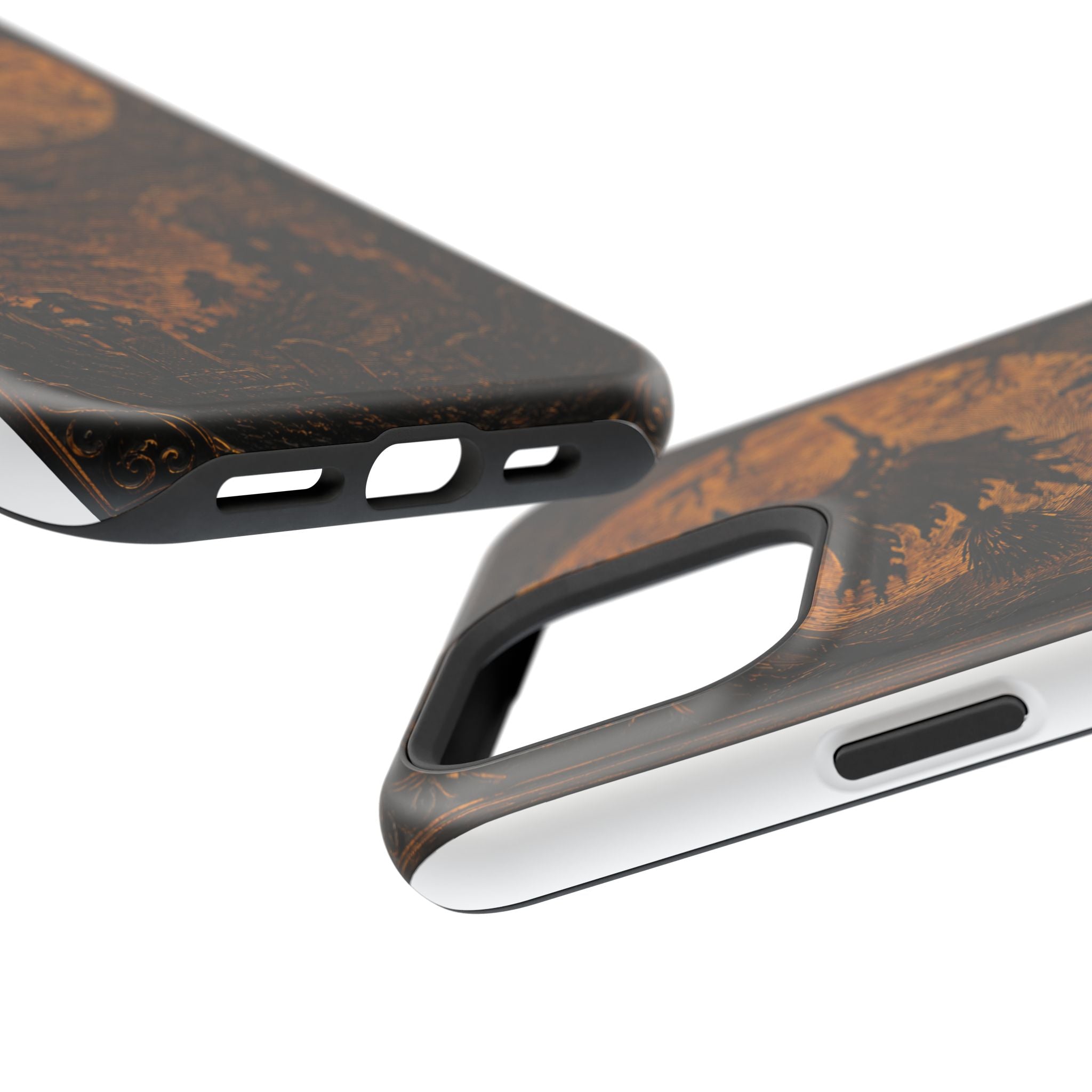 Funda de Celular Cuervo y Luna · Halloween Gótico · Magnética Resistente a Impactos