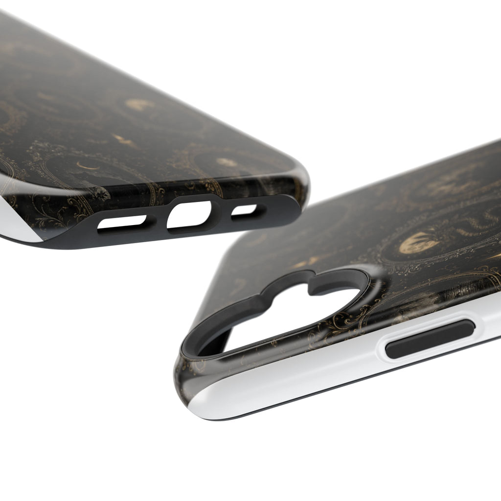 Funda de Celular Camafeo Gótico · Resistente a Impactos con Cierre Magnético